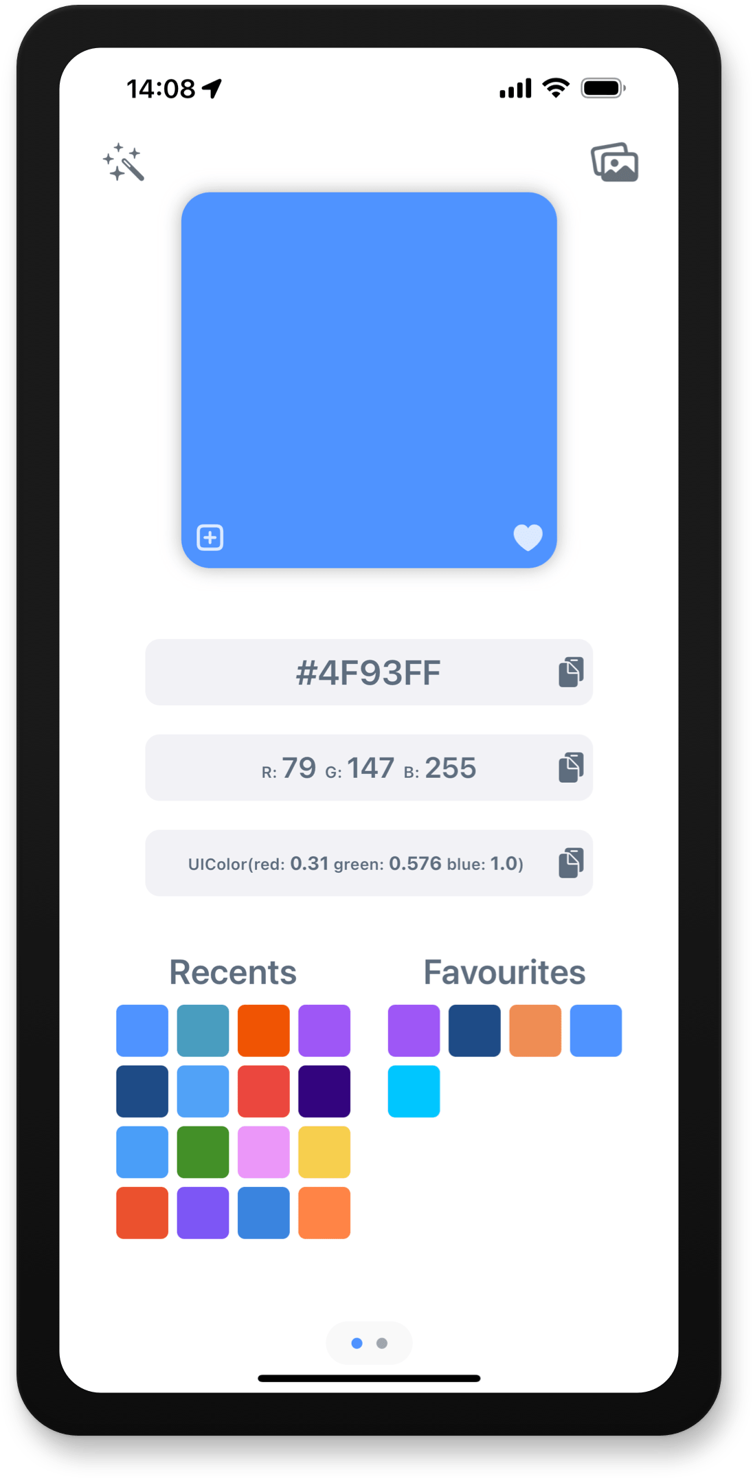 Smudge Developer Colour Palette App Convert and organise your
